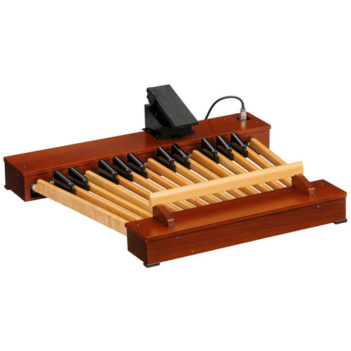 Hammond XPK250W Pedal Board, Red Walnut