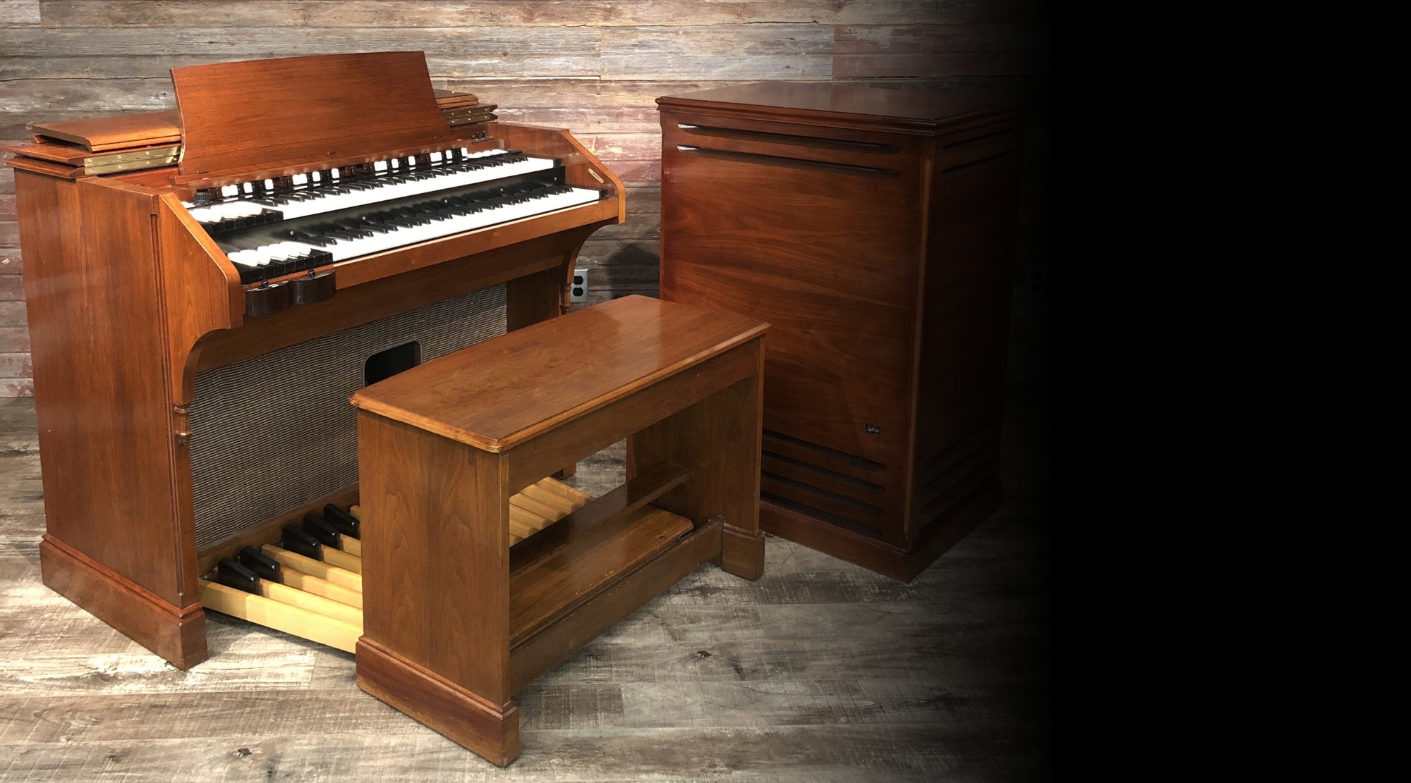 Hammond Vintage (1964) A-105 Organ with Leslie 771 Rotary Speaker (Bundle)