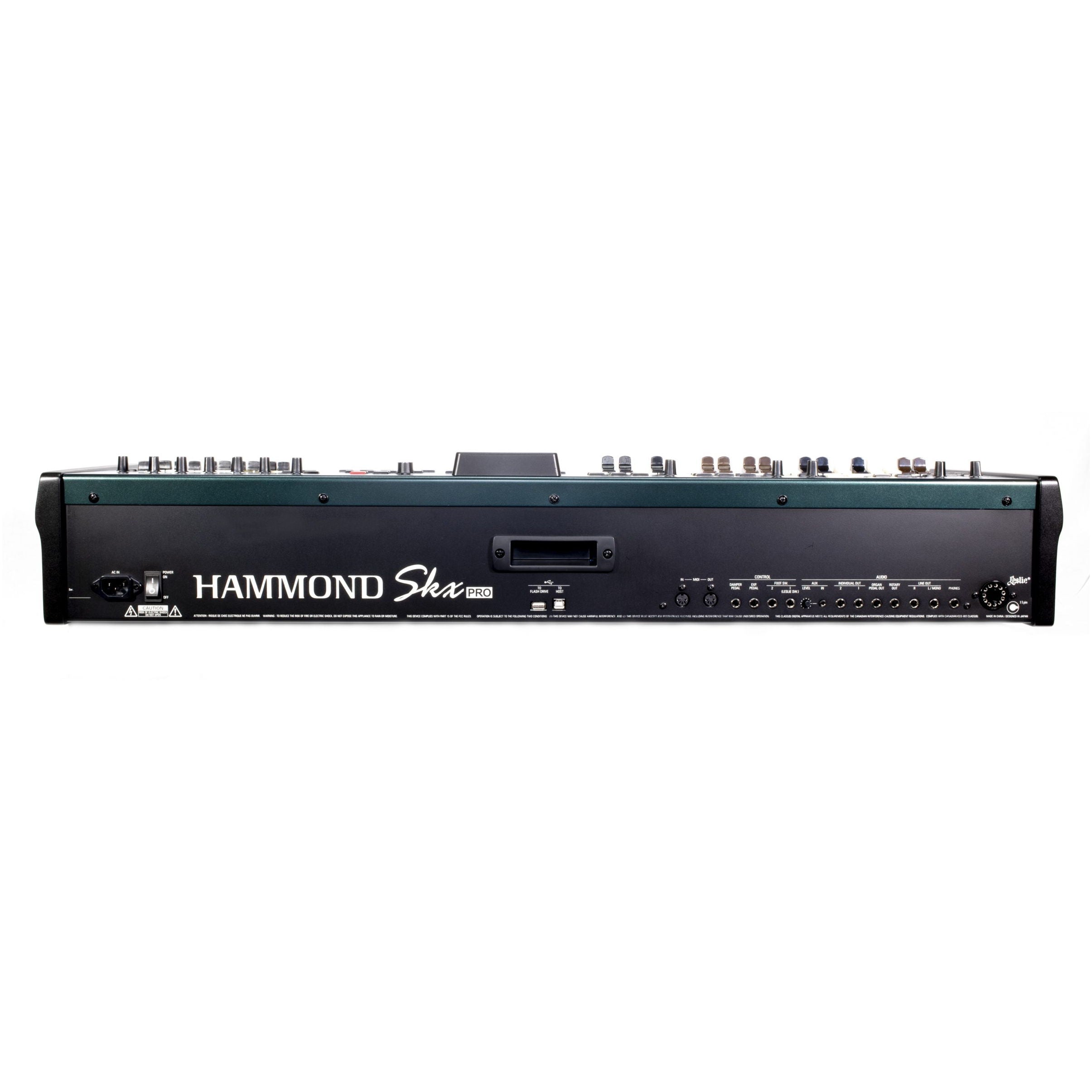 Hammond SKX Pro Dual 61-Key Stage Keyboard Organ - Back