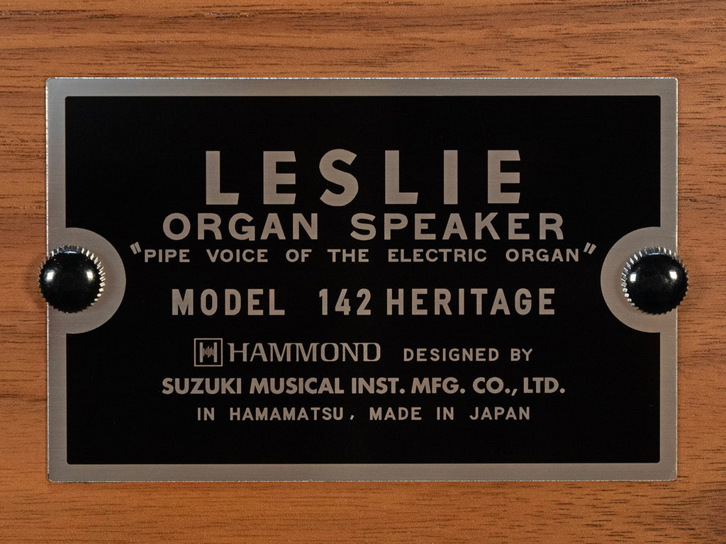 Leslie 142H Heritage Series Rotary Speaker