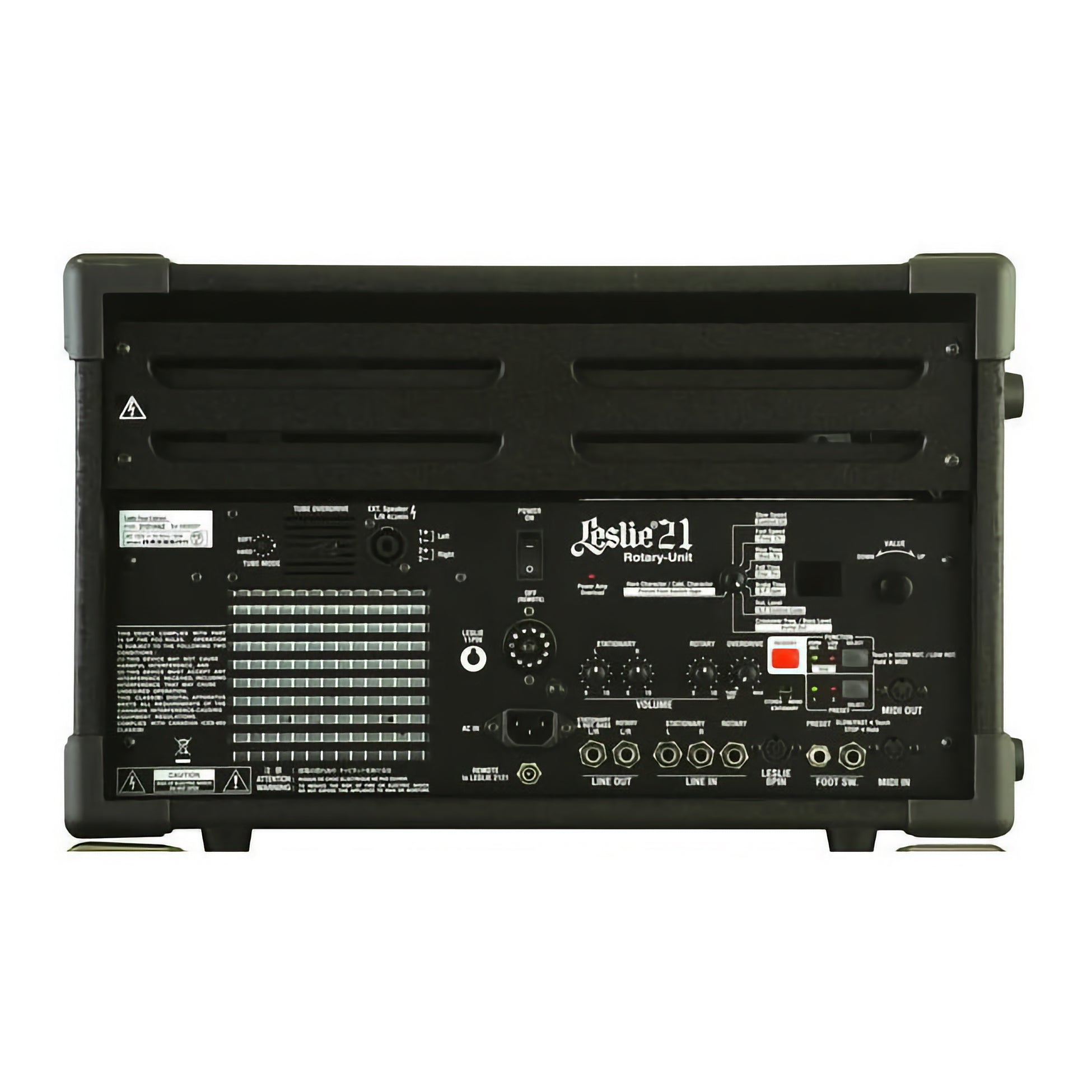 Leslie 2101mk II Rotary Combo Amplifier - Back Full