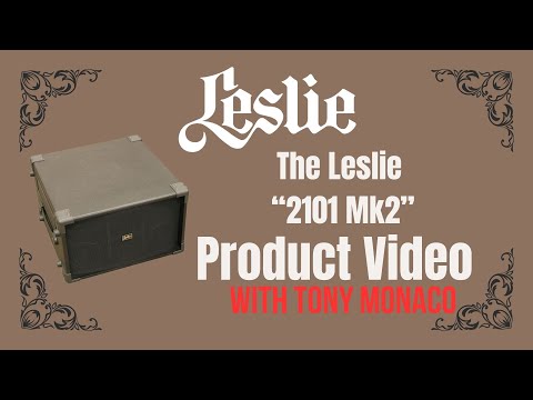 Leslie 2101mk II Rotary Combo Amplifier - Demo Video