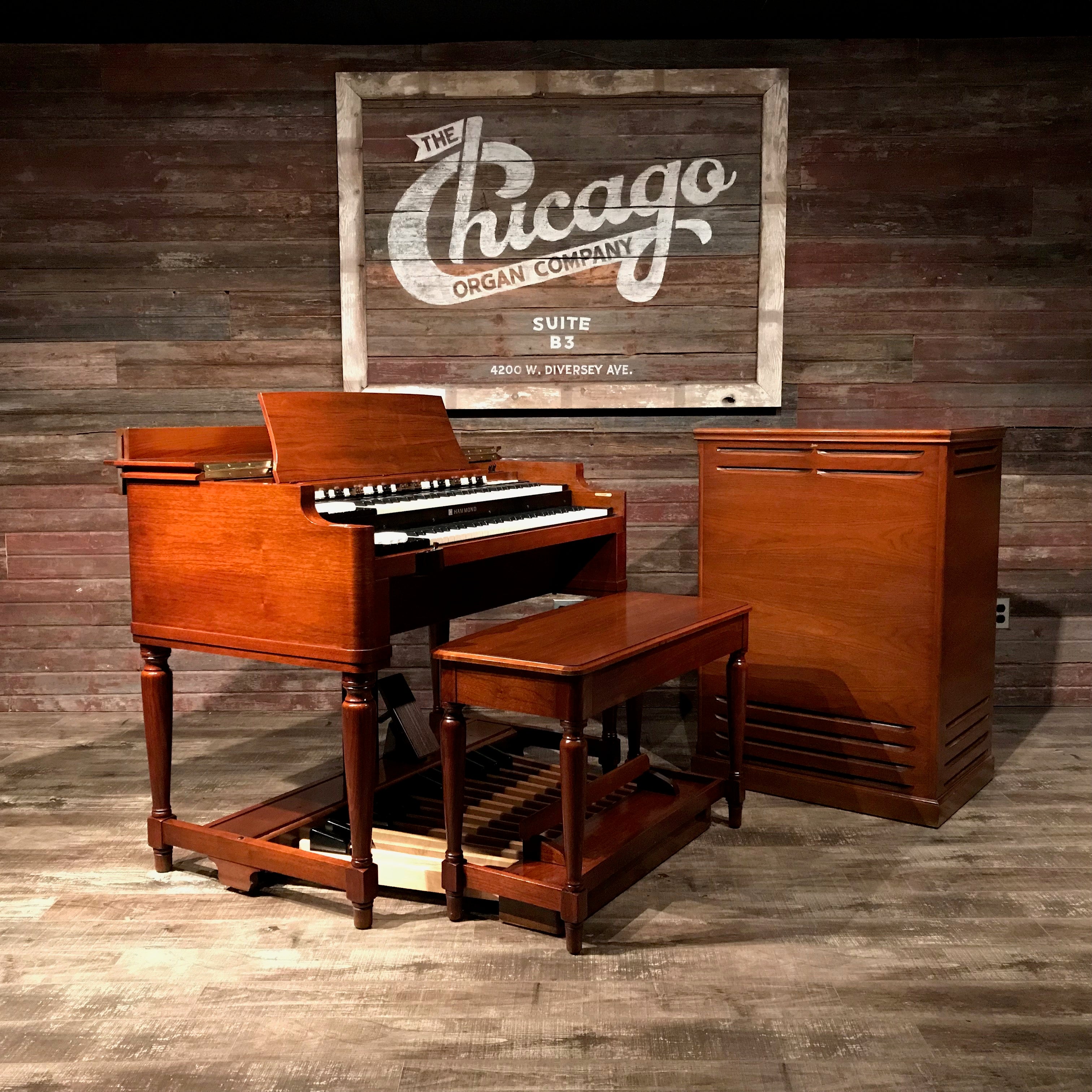 Hammond Vintage 1969 B-3 Organ & Leslie 122 Speaker View 3