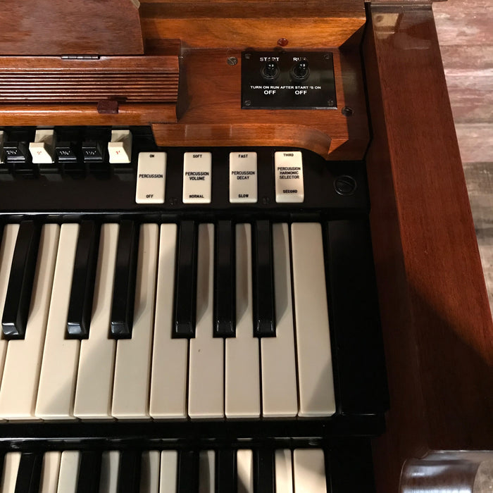 Hammond Vintage 1969 B-3 Organ & Leslie 122 Speaker View 11