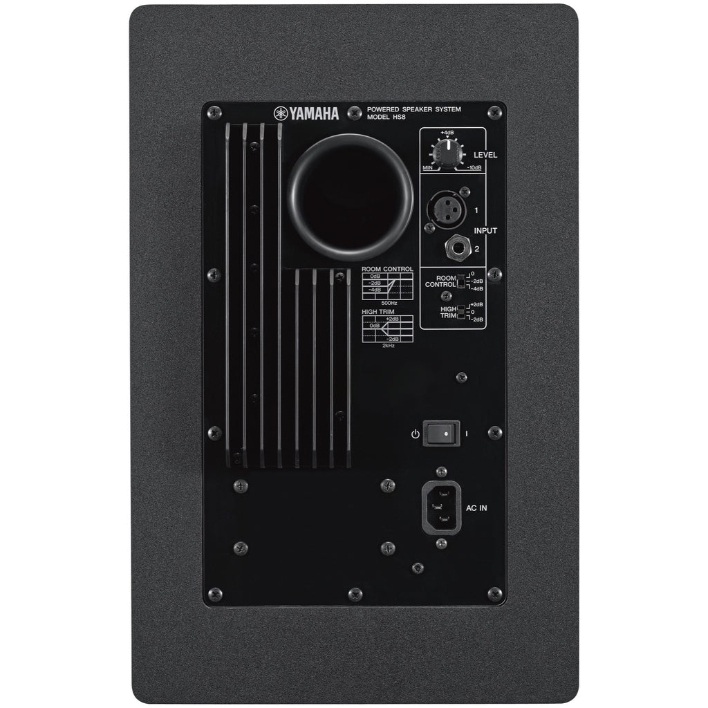 Yamaha HS8 8" Powered Studio Monitor - Black