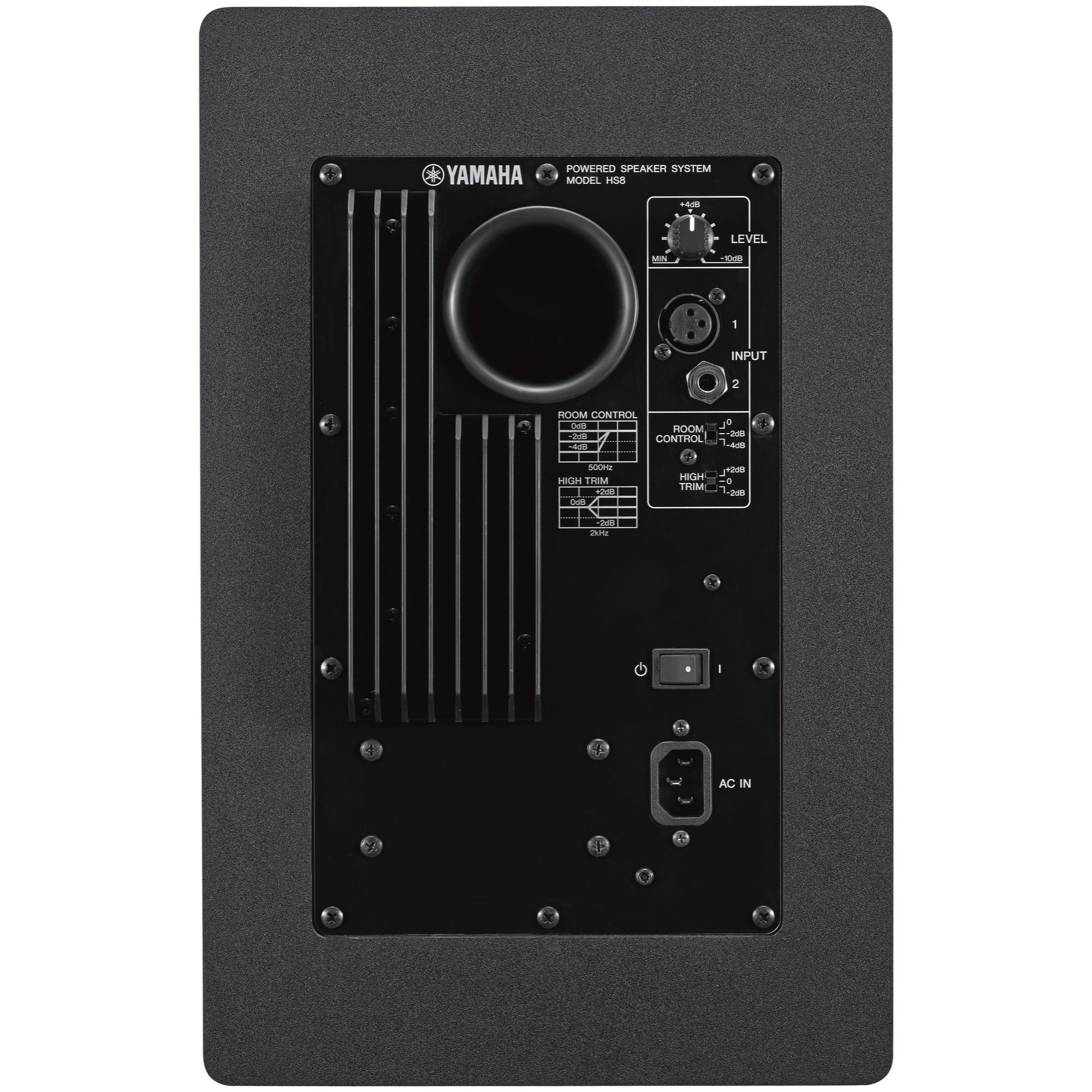 Yamaha HS8 8" Powered Studio Monitor - Black