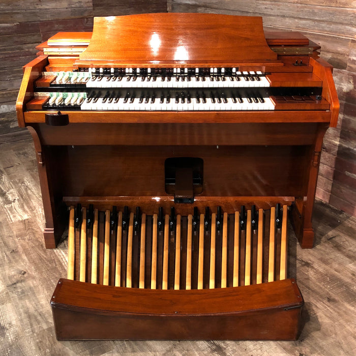 Hammond RT3 Organ (1960) - Red Mahogany and Leslie 122 Speaker - Walnut View 4