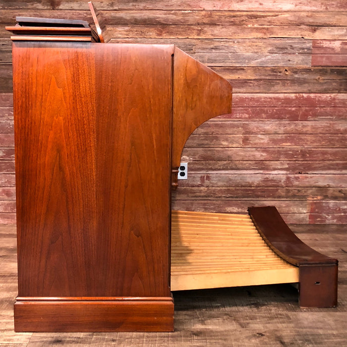 Hammond RT3 Organ (1960) - Red Mahogany and Leslie 122 Speaker - Walnut View 5