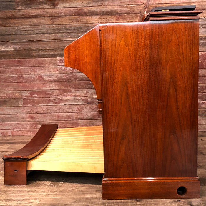 Hammond RT3 Organ (1960) - Red Mahogany and Leslie 122 Speaker - Walnut View 6