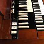 Hammond Vintage (1957) B-3 Organ and Leslie Type 122 Rotary Speaker - Red Mahogany View 12
