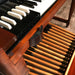 Hammond Vintage (1957) B-3 Organ and Leslie Type 122 Rotary Speaker - Red Mahogany View 14