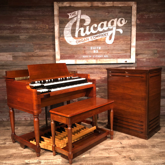 Hammond Vintage (1958) B-3 Organ and Leslie Type 122 Rotary Speaker The Chicago Organ Company