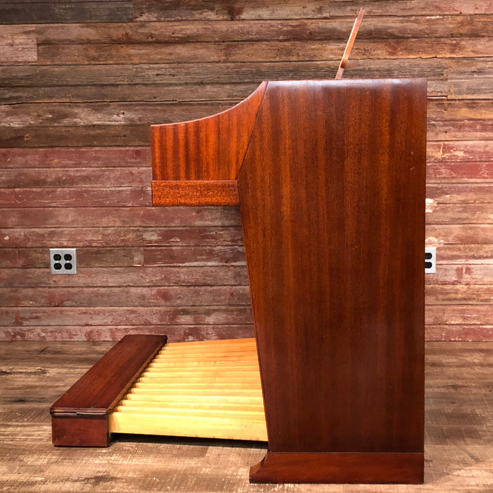 Hammond Vintage (1963) A-100 Organ and Leslie Type 142 Rotary Speaker - Red Mahogany View 5