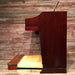 Hammond Vintage (1963) A-100 Organ and Leslie Type 145 Rotary Speaker - Red Mahogany View 5