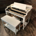 Hammond Vintage (1959) B-3 Custom Organ and Leslie Type 122 Rotary Speaker - Semi Gloss White View 5