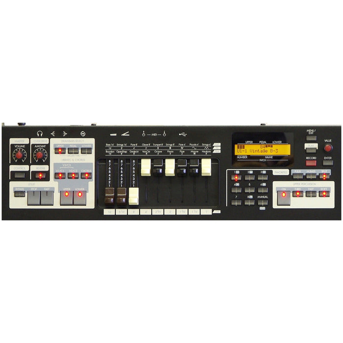 Hammond XK-1c Portable Organ, 61-Key - Walnut/Black View 1