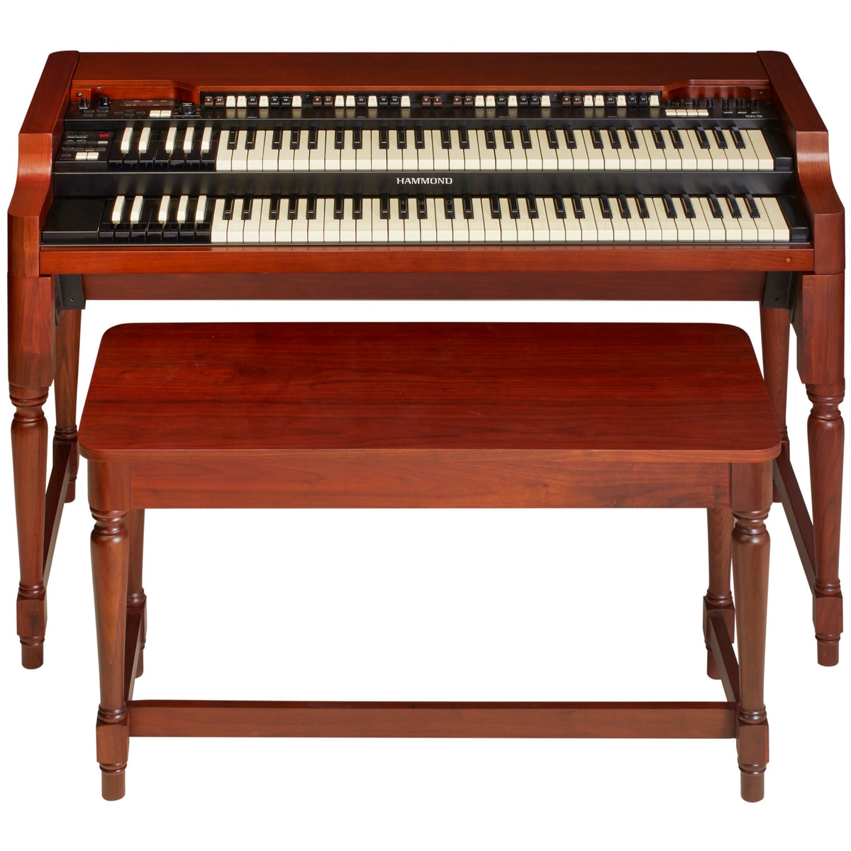 Hammond XK 5 Heritage Pro Organ System Red Walnut