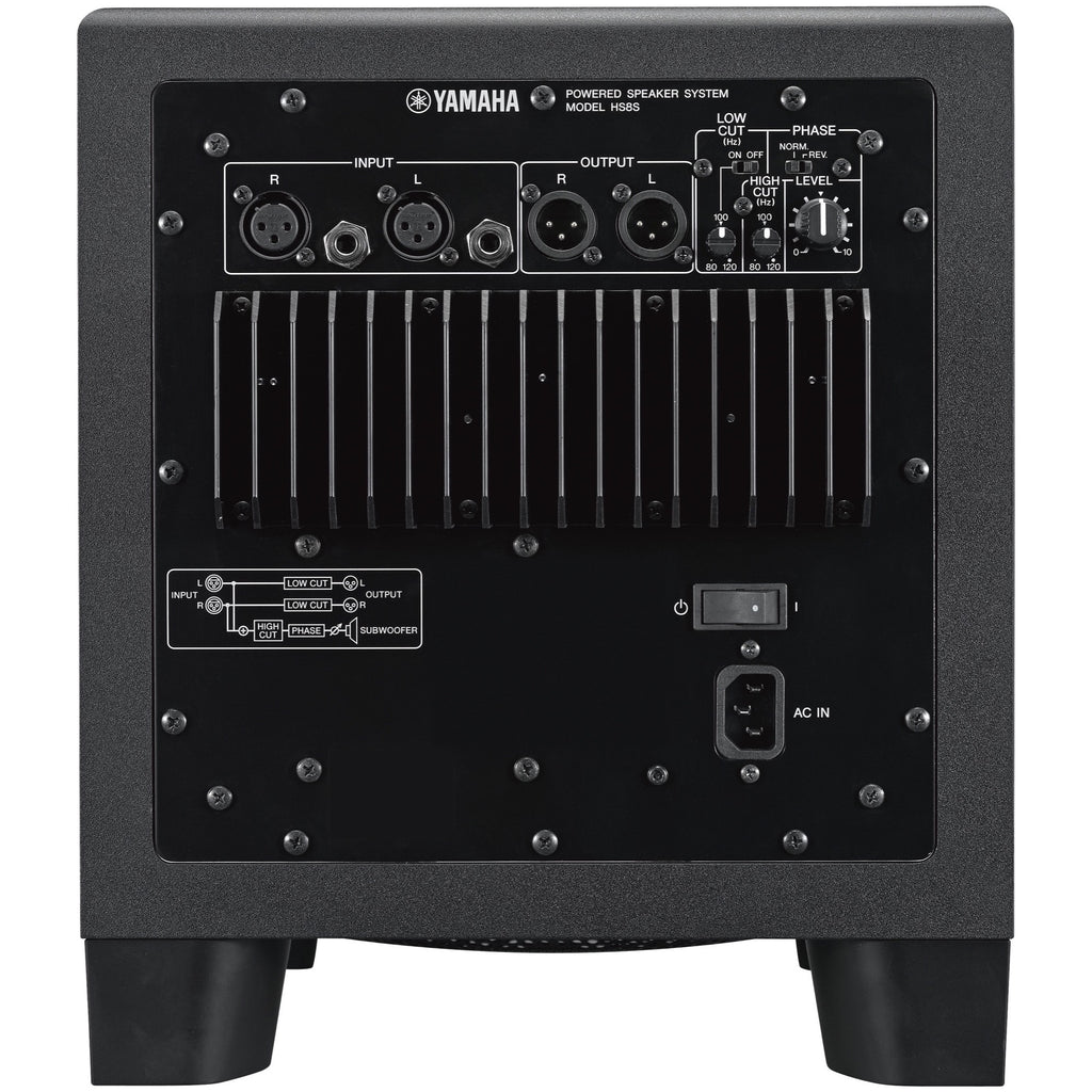 Yamaha HS8S Sub Back