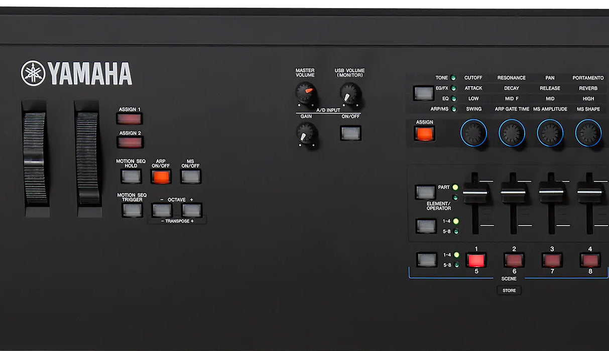 Yamaha MODX8 88‑Key Synthesizer